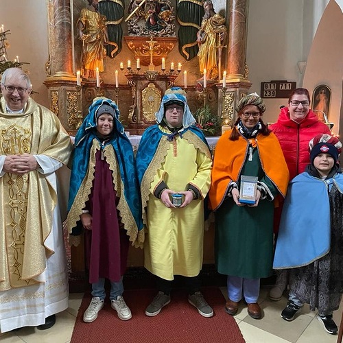 Prof. Josef Spindelböck, Jan Gafgo, Roman Steindl, Sophia Weißinger, Begleiterin Weißinger-Harrauer, Roland Stummer 